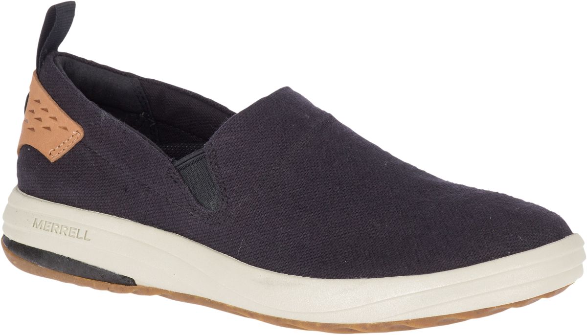 merrell canvas slip on shoes