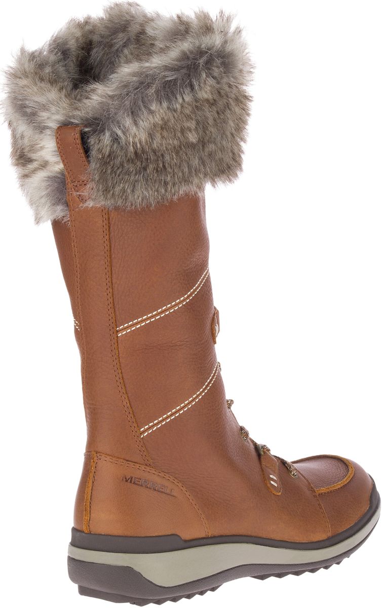 merrell women's ontario tall polar waterproof boot