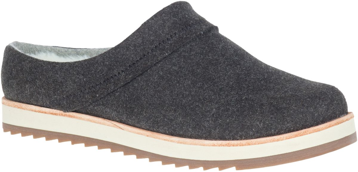 merrell comfort cozy lined suede clogs