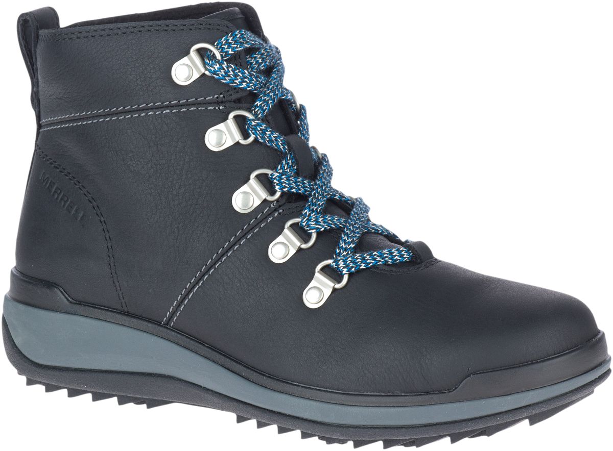 merrell women's lace up boots