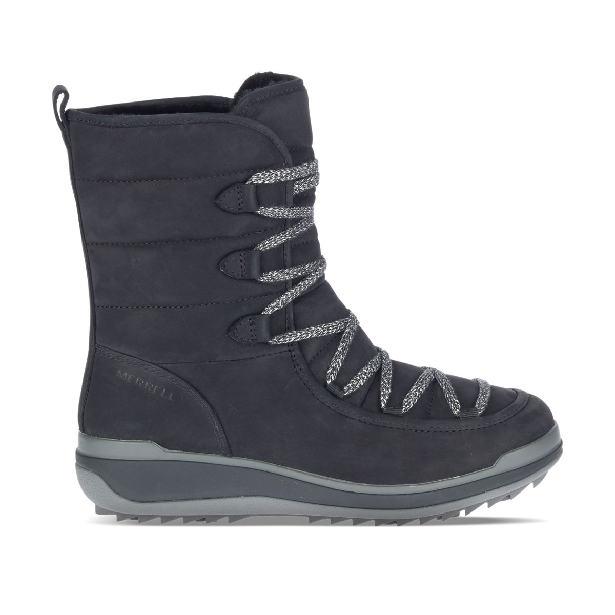 leather merrell boots