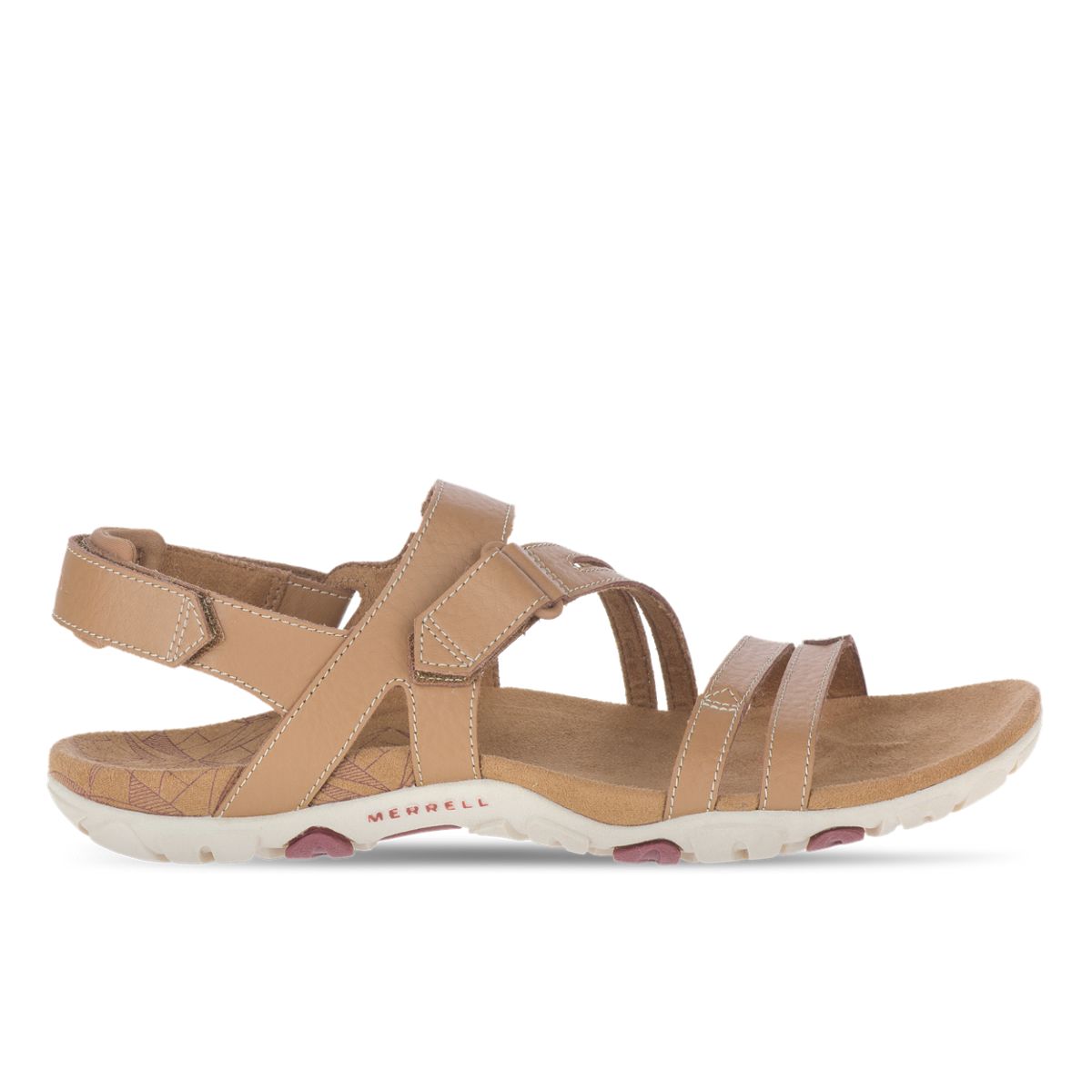 Merrell women's sandspur discount rose leather sandals