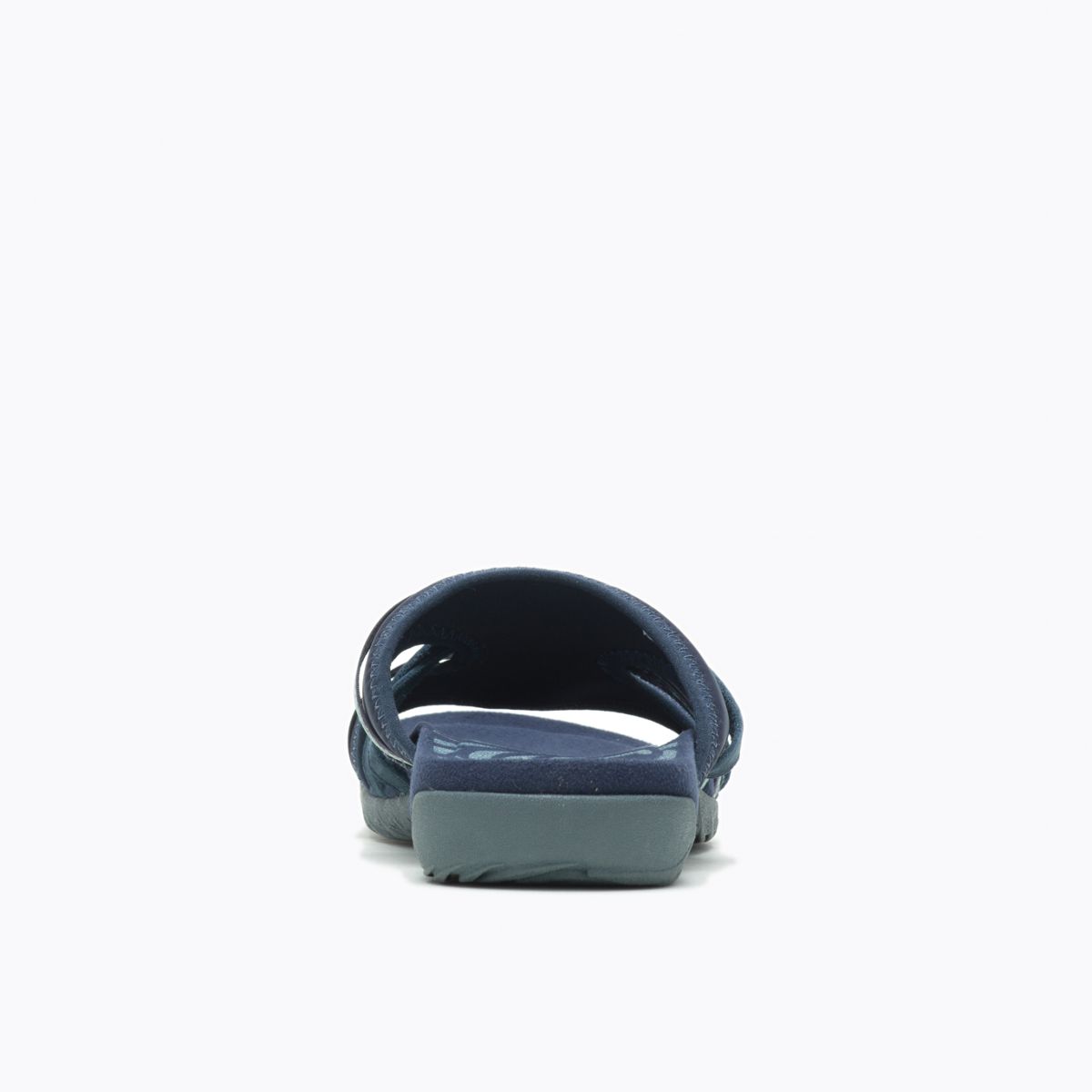 Terran 3 Cush Slide Wide Width, Navy, dynamic 4