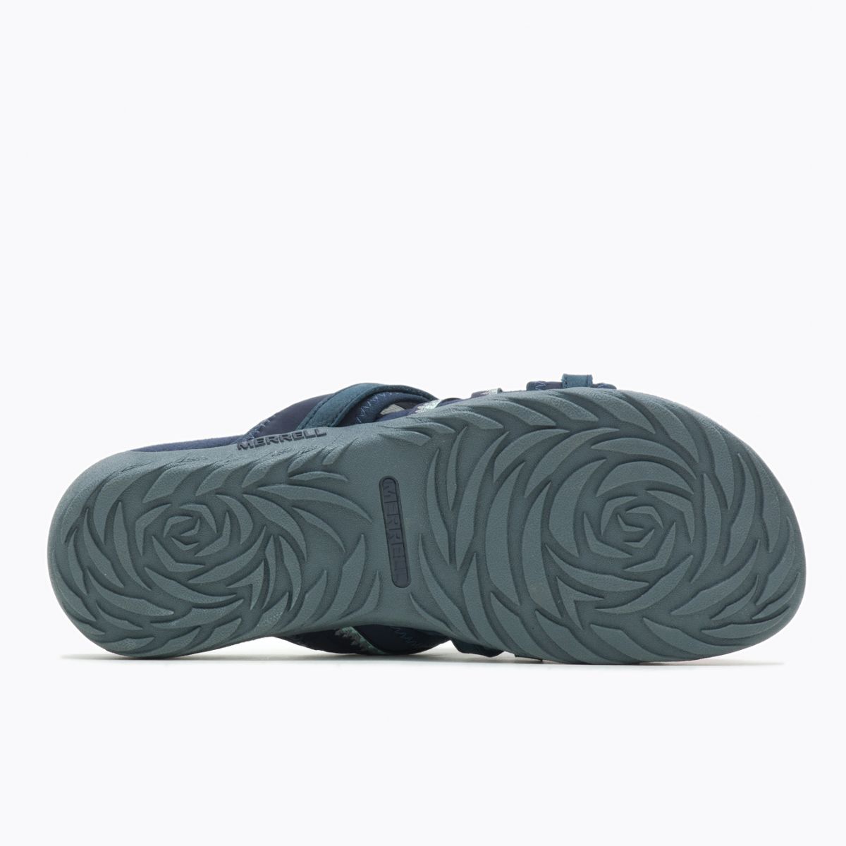 Terran 3 Cush Slide Wide Width, Navy, dynamic 5