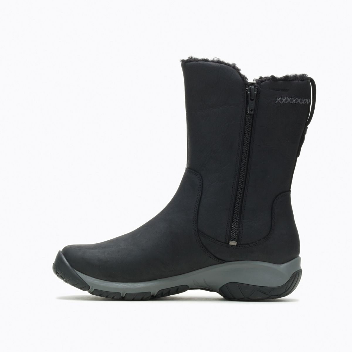 Encore 4 Tall Zip Polar Waterproof Wide Width, Black, dynamic 2