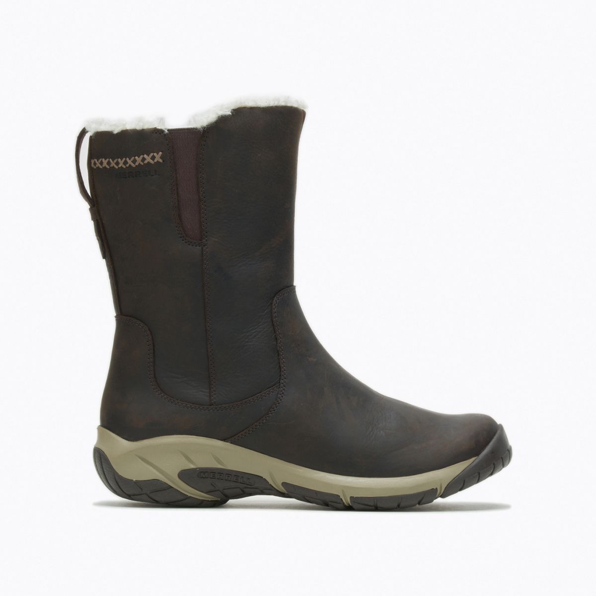 Merrell chateau tall store lace polar boots