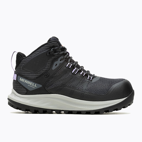 Antora Mid Waterproof Carbon Fiber Shoe, Black, dynamic