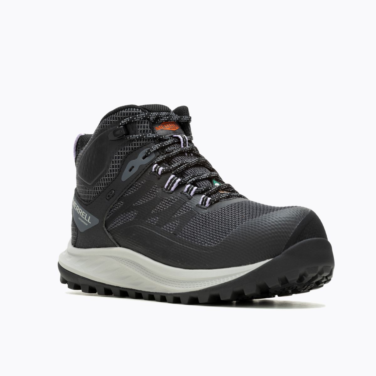 Antora 3 Mid Waterproof Carbon Fiber CSA Work Boot, Black, dynamic 4