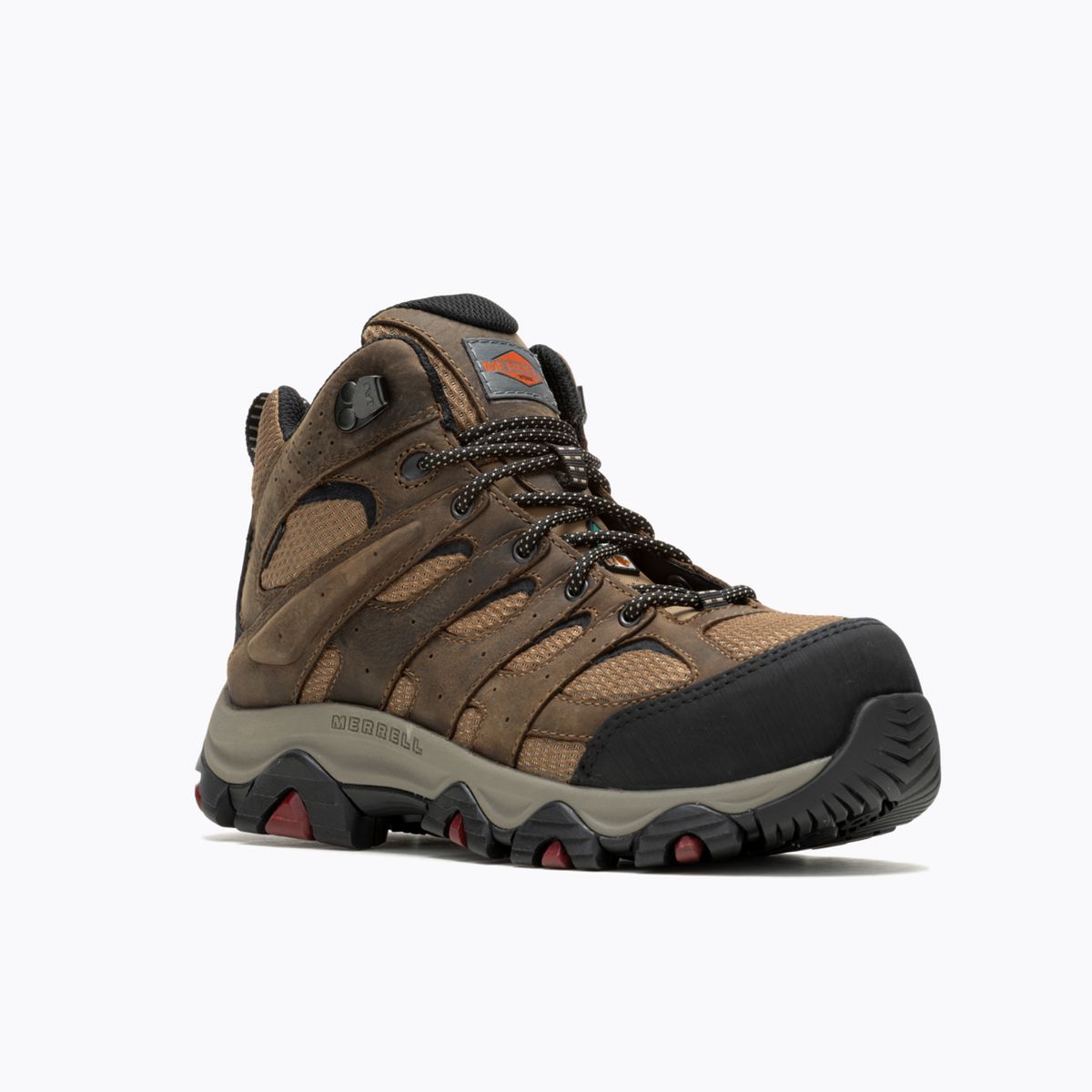 Moab Vertex 2 Mid Waterproof  Carbon Fiber CSA Shoe, Otter, dynamic 6
