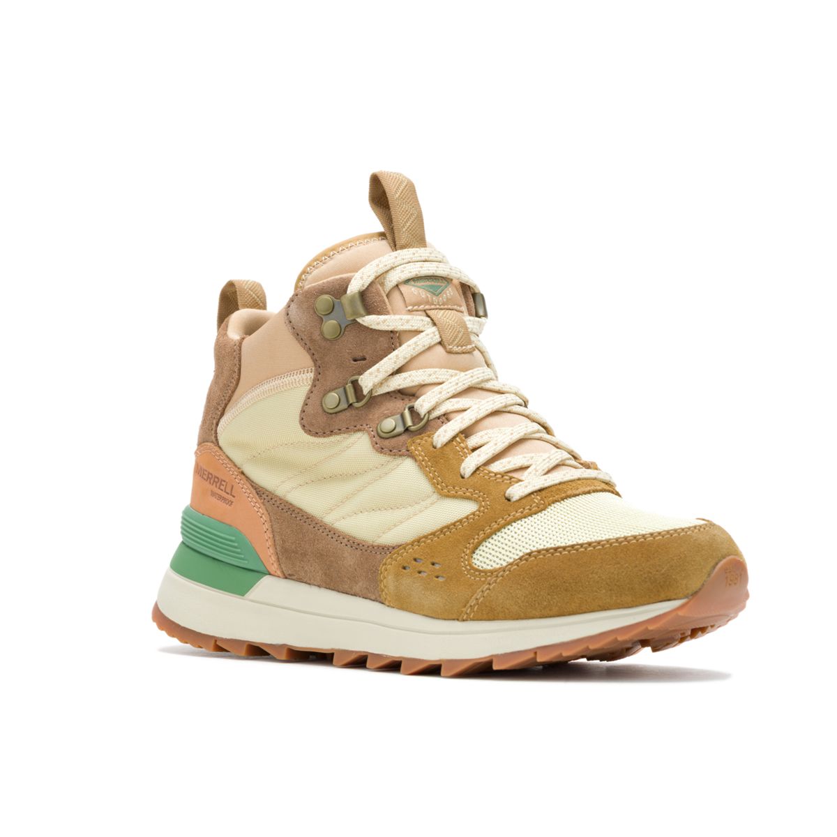 Alpine 83 Sneaker Recraft Mid Waterproof, Tan, dynamic 2