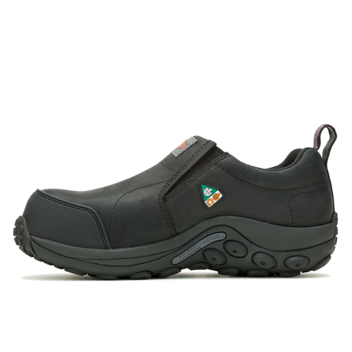 Jungle Moc Leather Comp Toe CSA Work Shoe, Black, dynamic 3