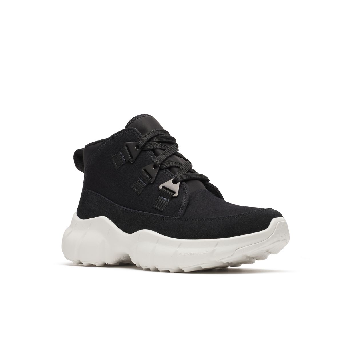 Clover Mid Wool Waterproof, Black, dynamic 2