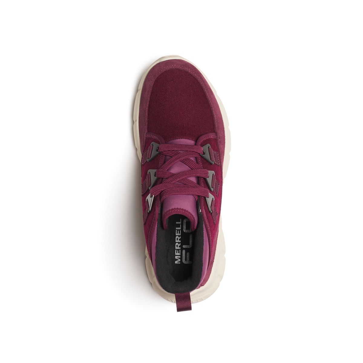 Clover Mid Wool Waterproof, Dark Cherry, dynamic 3