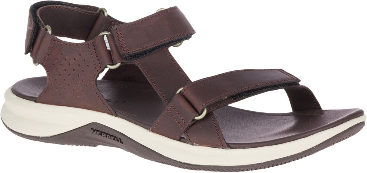 merrell leather sandals