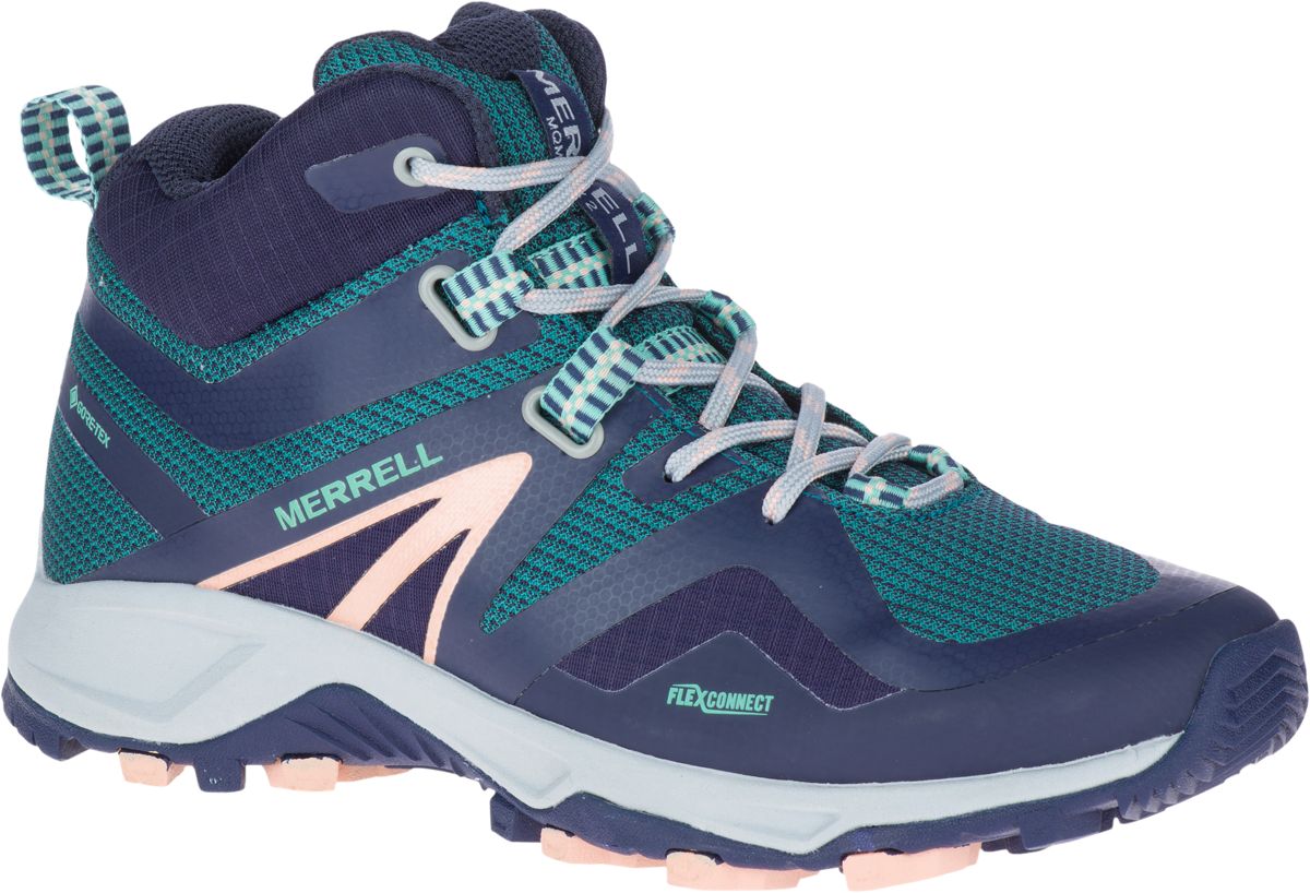 ladies merrell walking shoes gore tex