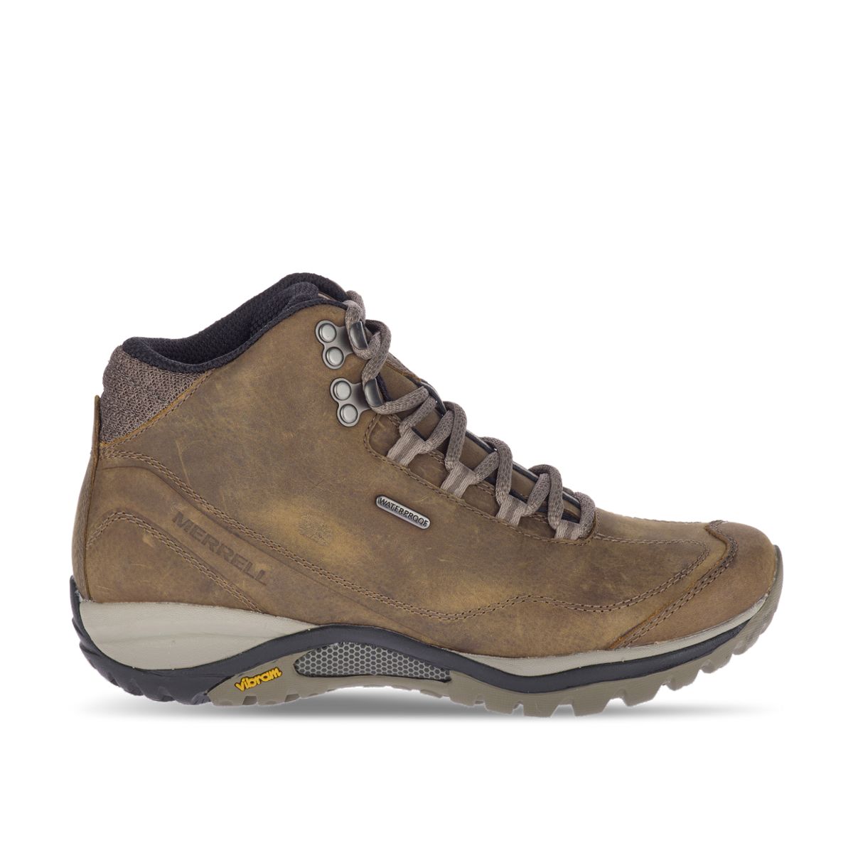 Siren Traveller 3 Mid Waterproof Wide Width, Brindle/Boulder, dynamic