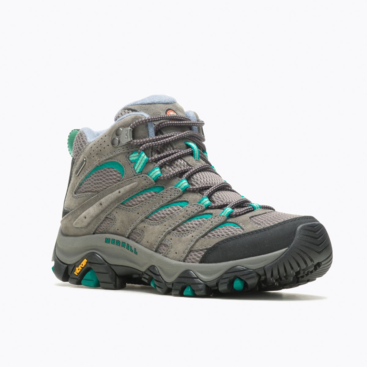 Moab 3 Mid Waterproof Wide Width, Granite/Marine, dynamic 4