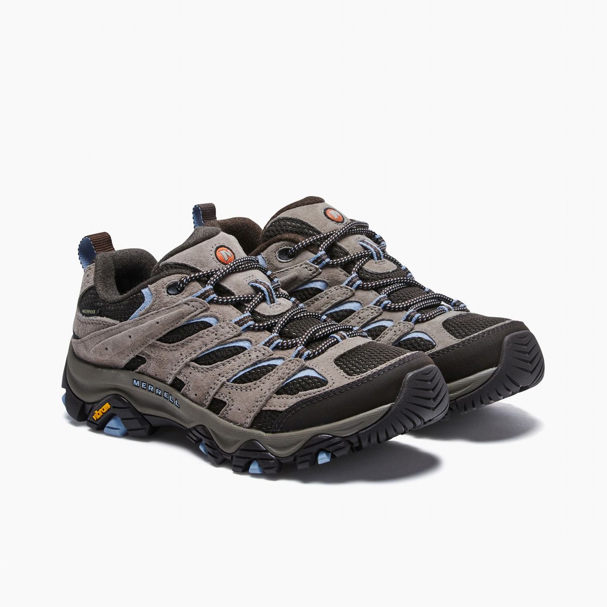 Moab 3 Waterproof Wide Width, Brindle, dynamic 4