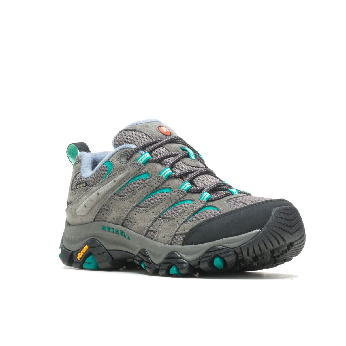 Moab 3 Waterproof Wide Width, Granite/Marine, dynamic 4