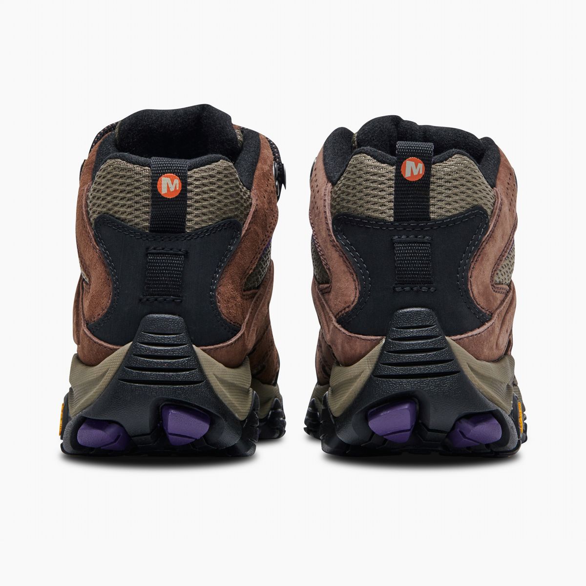 Moab 3 Mid Wide Width, Bracken/Purple, dynamic 4