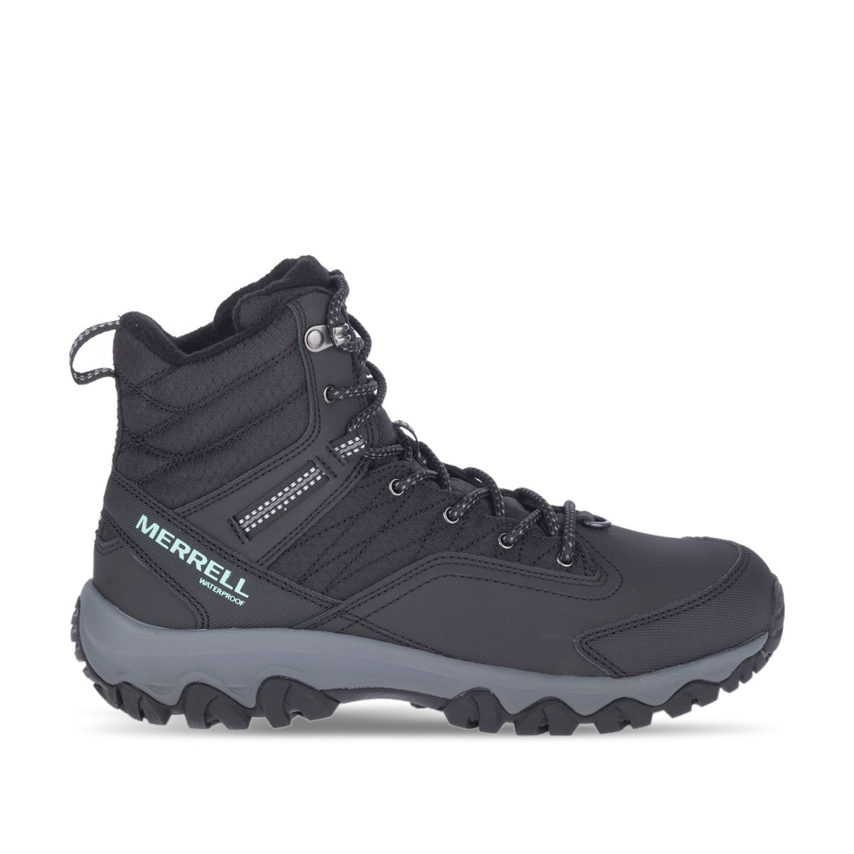 Thermo Akita Mid Waterproof, Black, dynamic