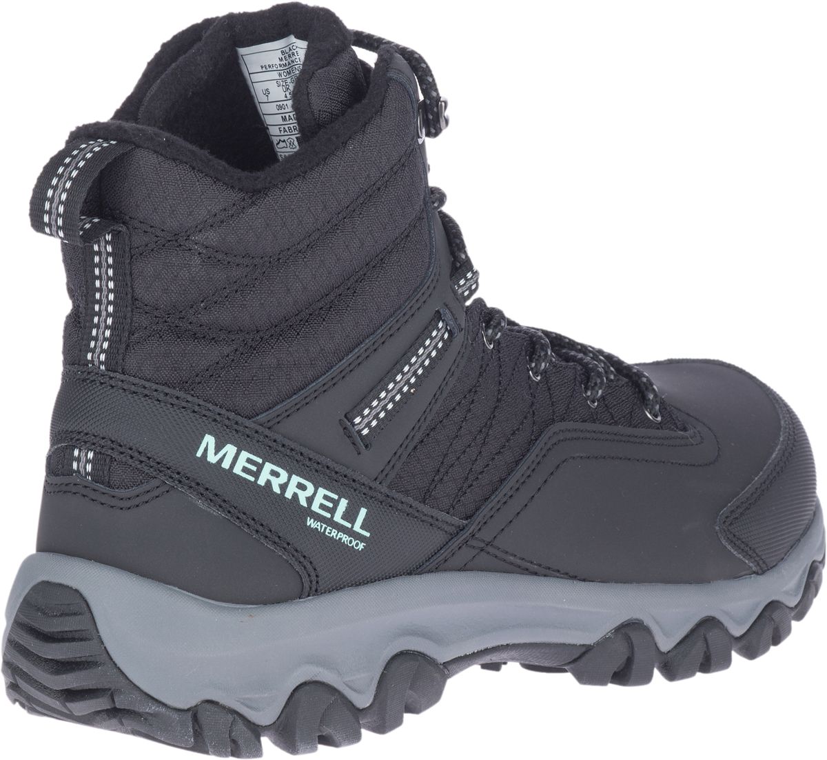 Thermo Akita Mid Waterproof, Black, dynamic 6