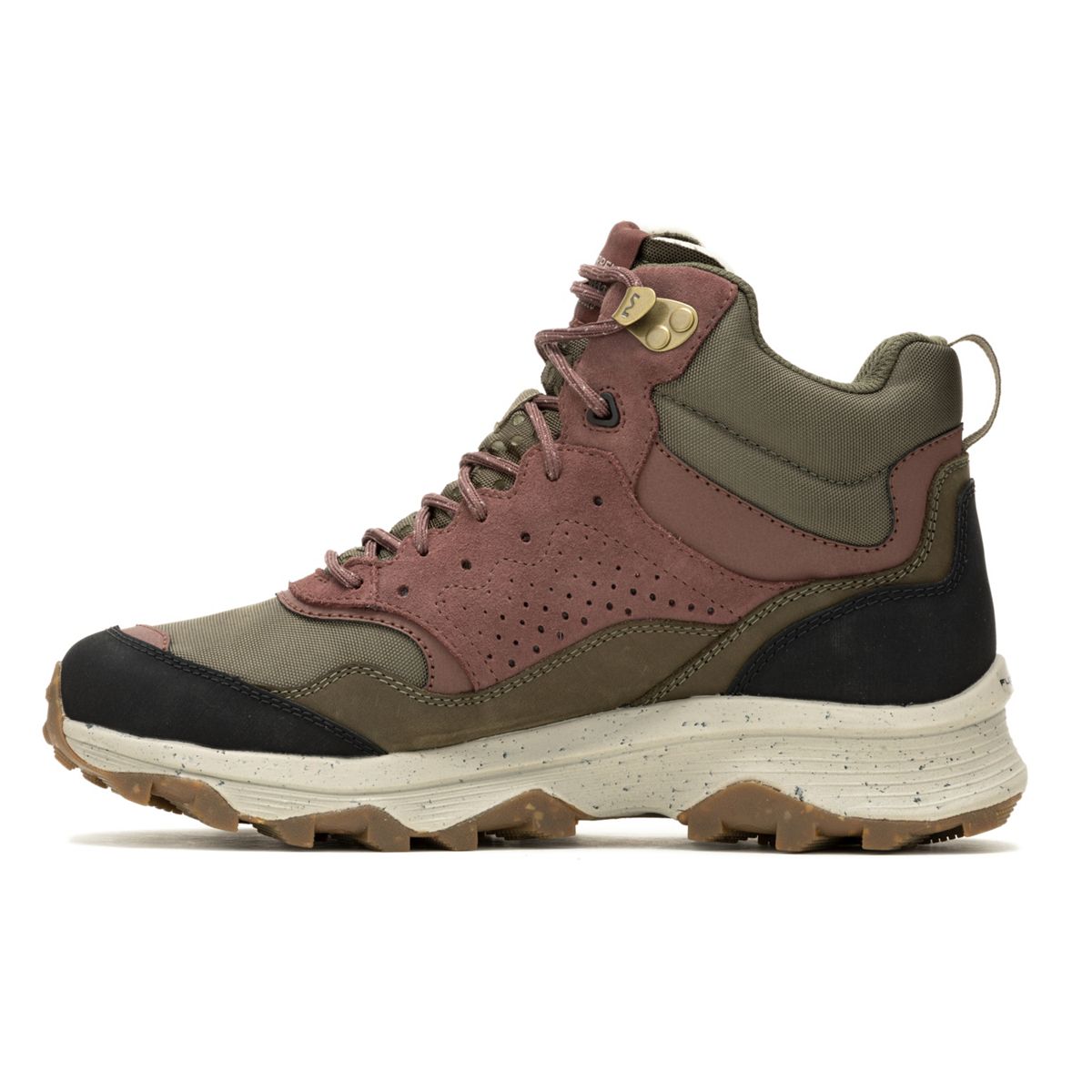 Speed Solo Mid Waterproof, Olive/Marron, dynamic 5