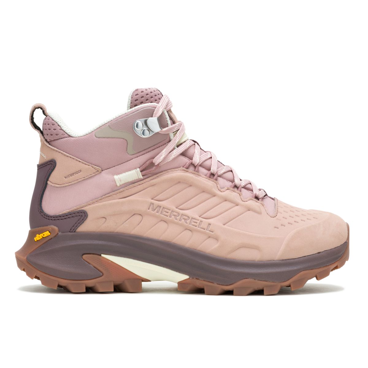 Moab Speed 2 Leather Mid Waterproof, Adobe Rose, dynamic