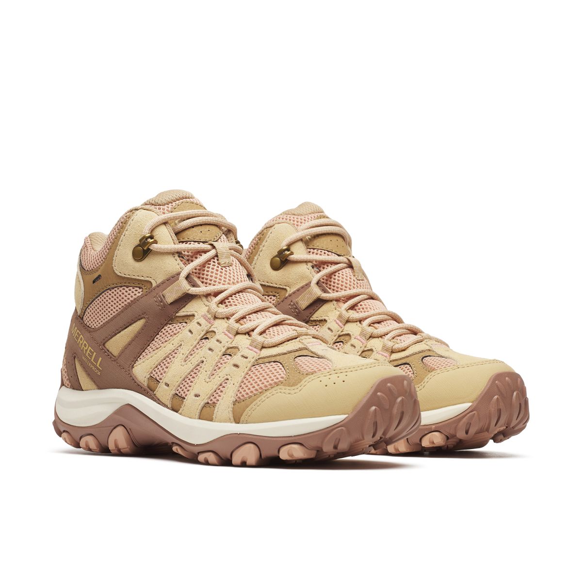 Accentor 3 Mid Waterproof, Tan Rose, dynamic 2