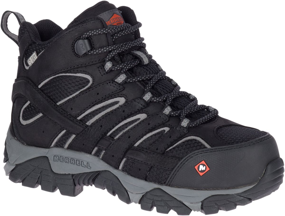 merrell steel toe work shoes