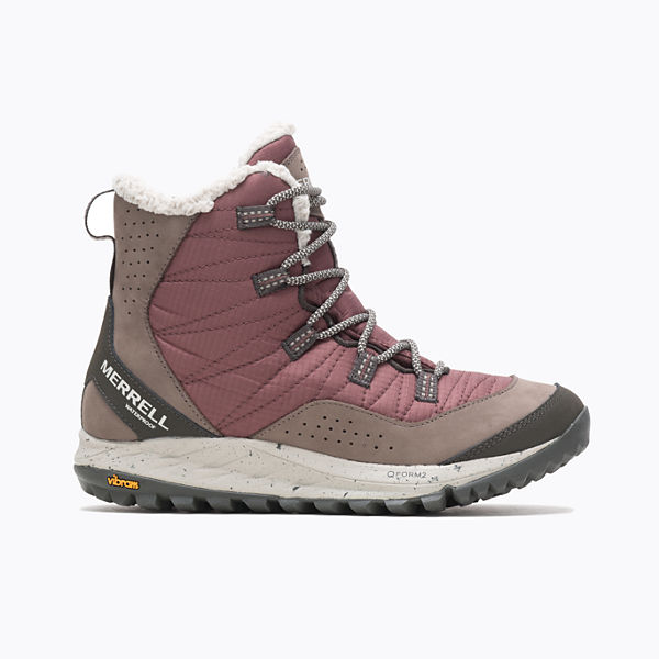 Antora Sneaker Boot Waterproof, Marron, dynamic