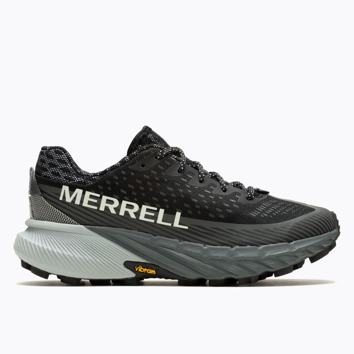 Merrell Agility Peak 5-Black/Granite, Zapatillas Hombre, 40 EU