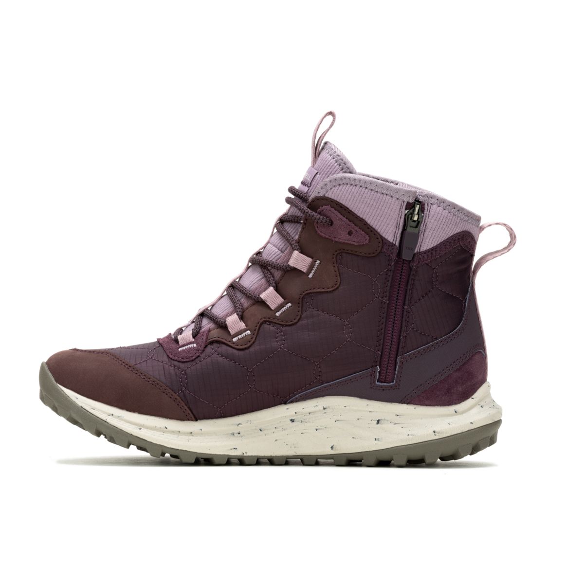 Antora 3 Thermo Mid Zip Waterproof, Burgundy, dynamic 5