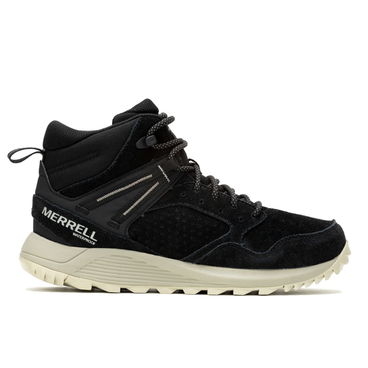 Wildwood Mid Leather Waterproof, Black, dynamic 1