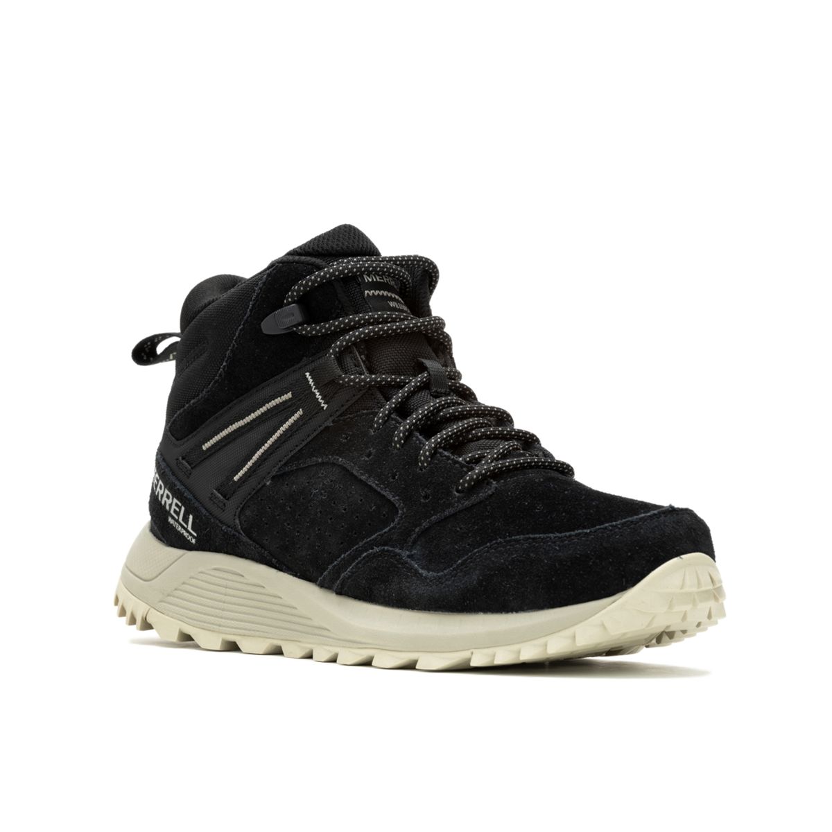 Wildwood Mid Leather Waterproof, Black, dynamic 2