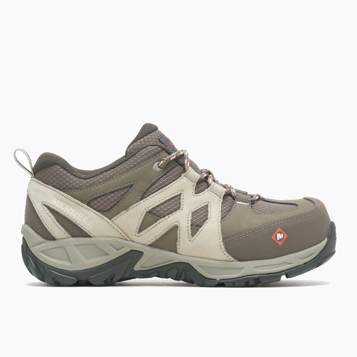 Siren Alloy Toe Work Shoe, Brindle, dynamic