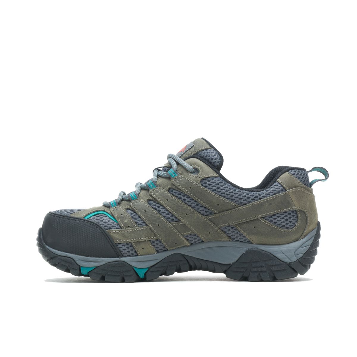 Moab Vertex Vent Comp Toe Work Shoe, Pewter, dynamic 5