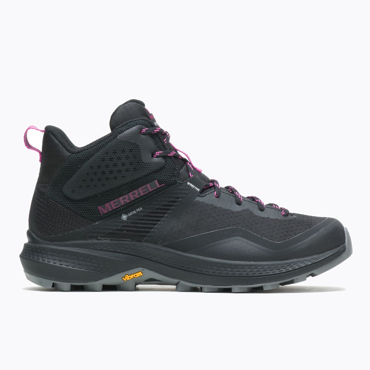 MQM 3 Mid GORE-TEX®, Black/Fuchsia, dynamic