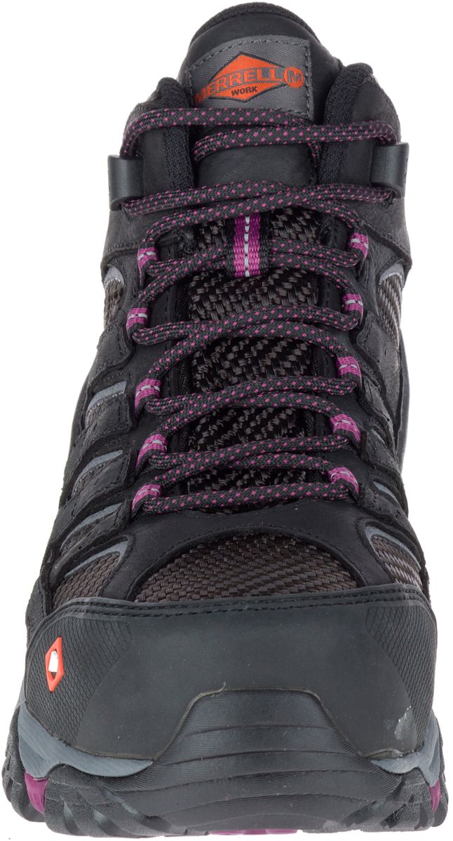 merrell moab 2 vent mid waterproof comp toe work boot