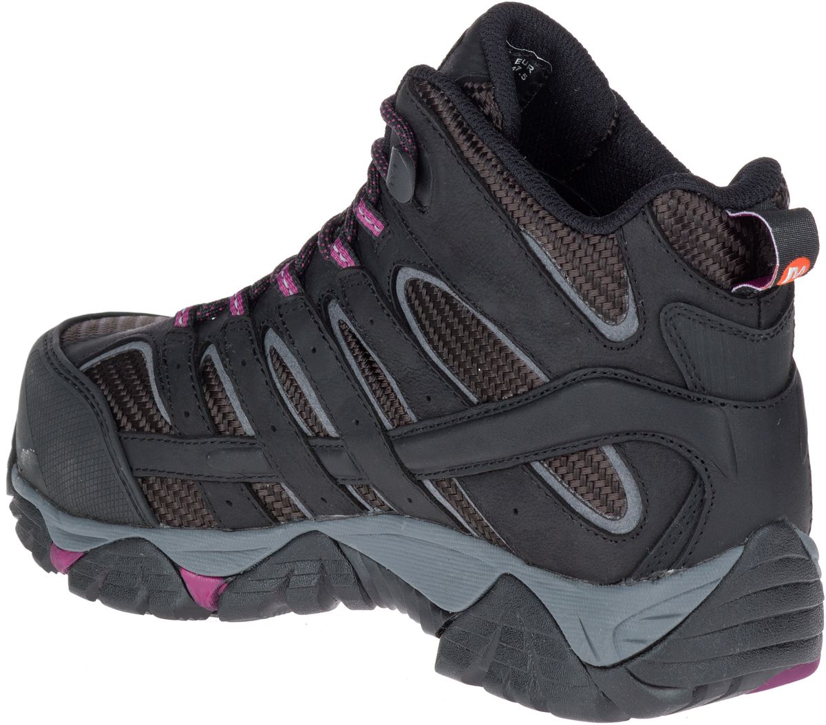 merrell moab 2 vent mid waterproof comp toe work boot