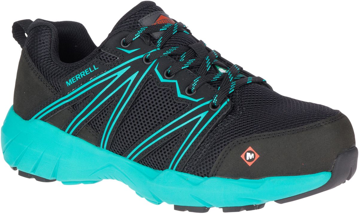 Fullbench Superlite CSA Alloy Toe Work Shoe, Black/Teal, dynamic 2