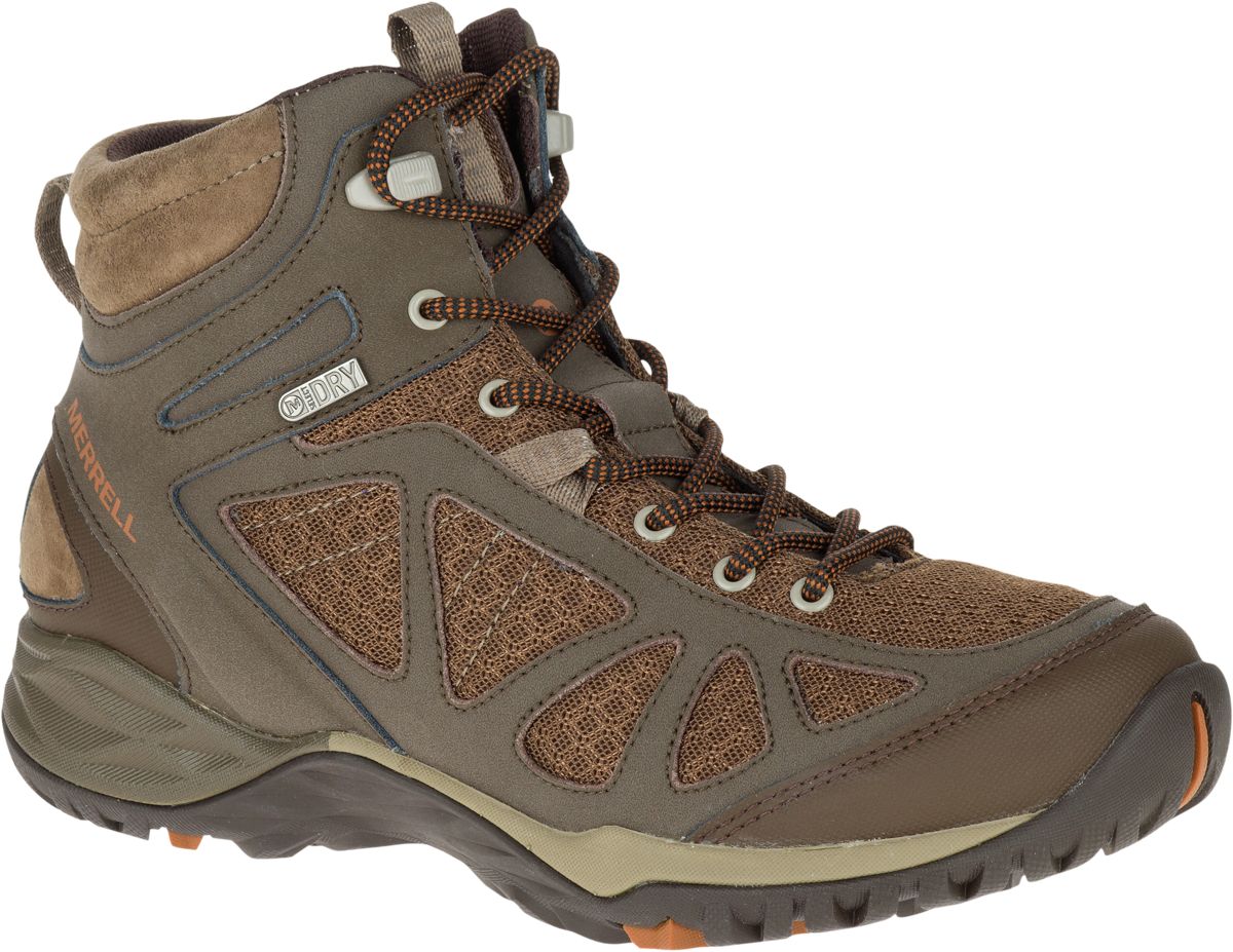 merrell women's siren q2 sport mid waterproof hiking boots