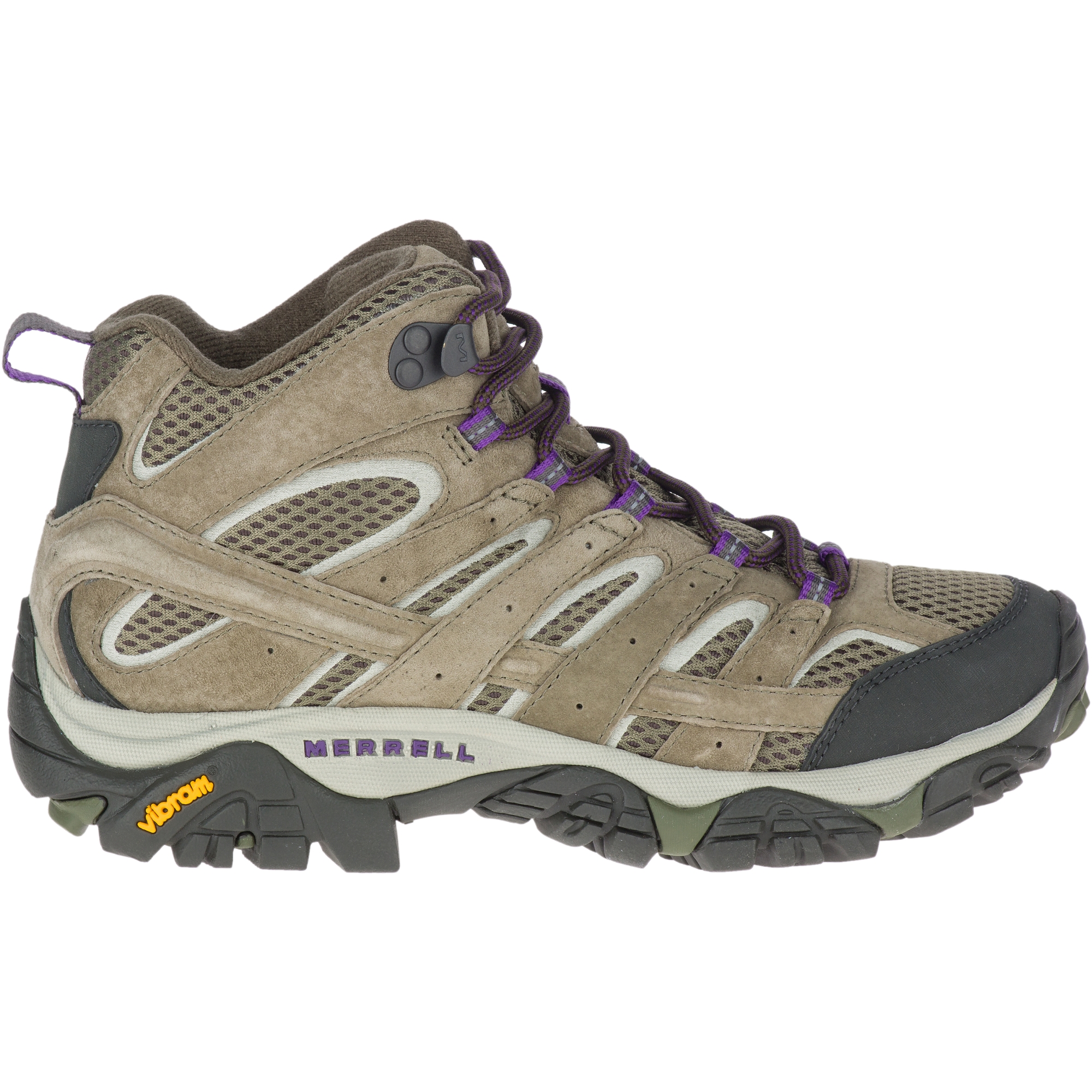 Merrell Women Moab 2 Mid Ventilator Hiking Boots Suede,Leather-And-Mesh