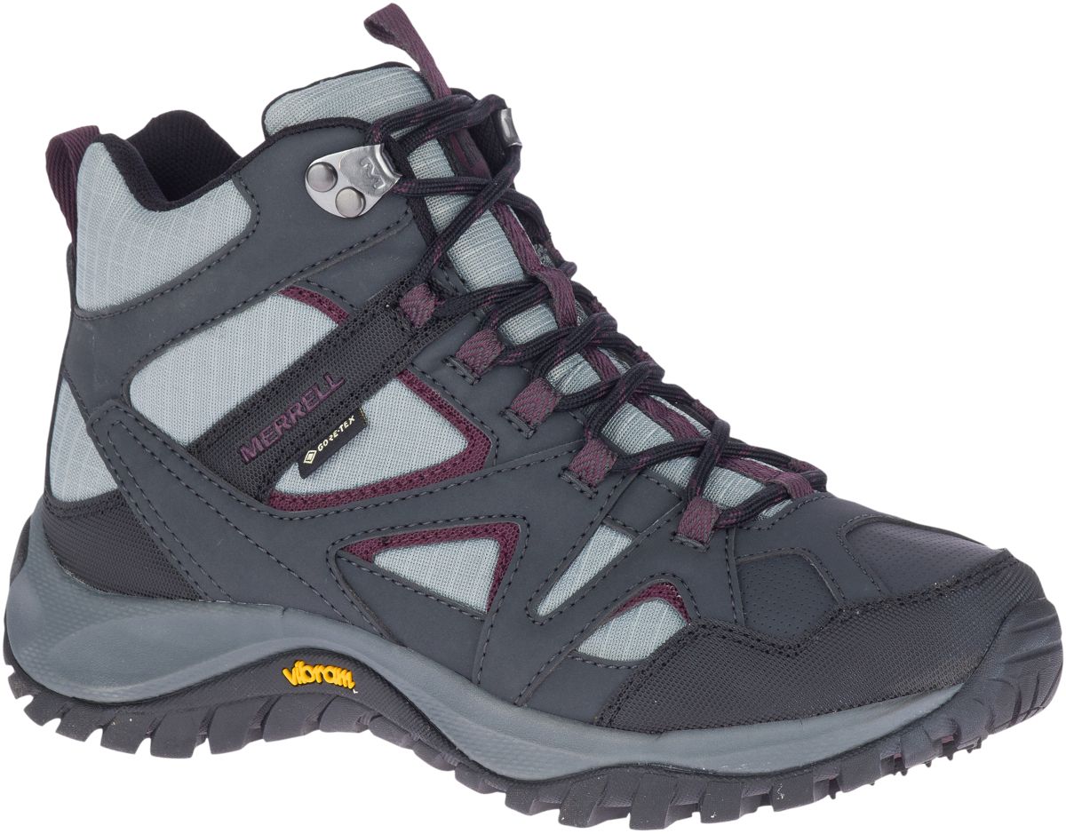 Bryce Radius Mid GORE-TEX®, Granite/Fig, dynamic