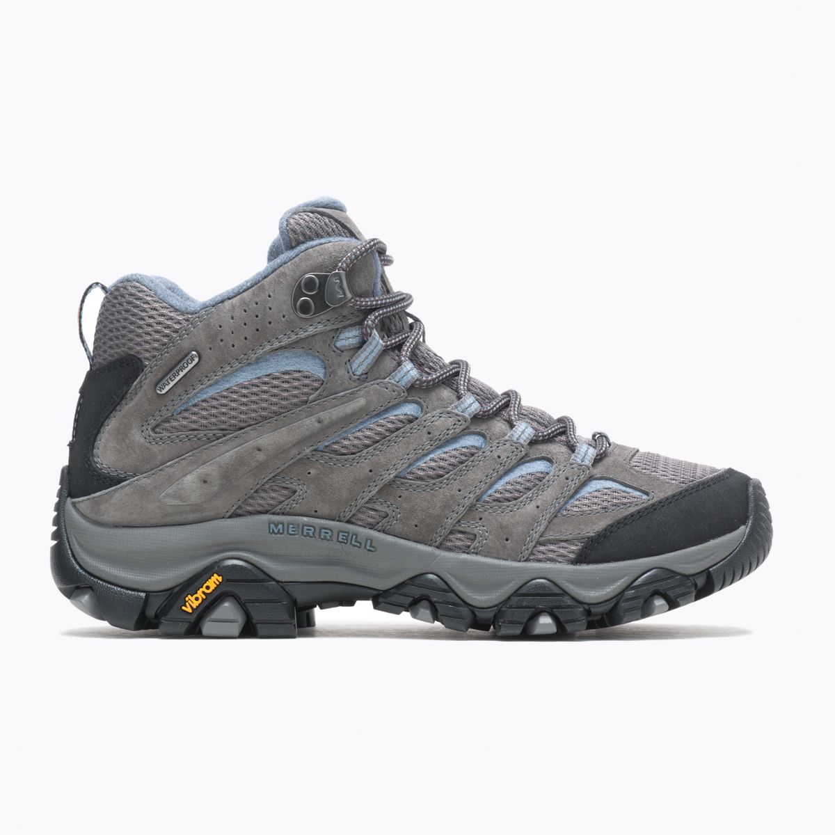 Moab 3 Mid Waterproof Wide Width, Granite, dynamic