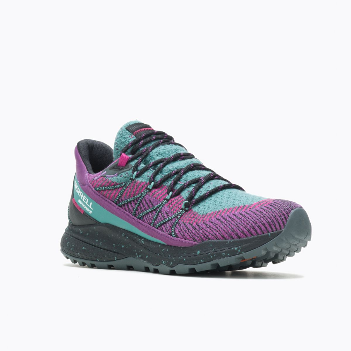 Bravada 2 Waterproof Wide Width, Mineral/Fuchsia, dynamic 4