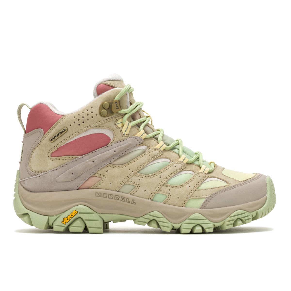 Moab 3 Vista Mid Waterproof, Khaki/Multi, dynamic