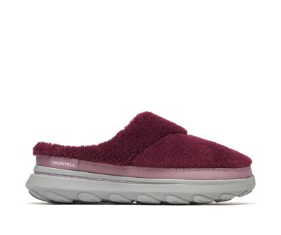 Merrell Hut Moc 2 Slide Cozy, Dark Cherry