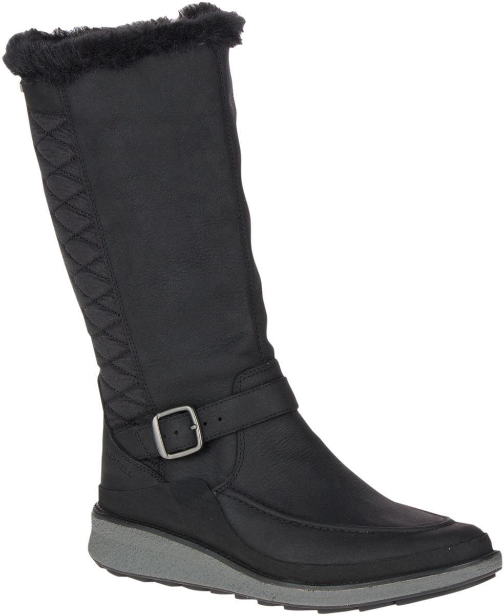 merrell women's tremblant ezra tall polar waterproof boots
