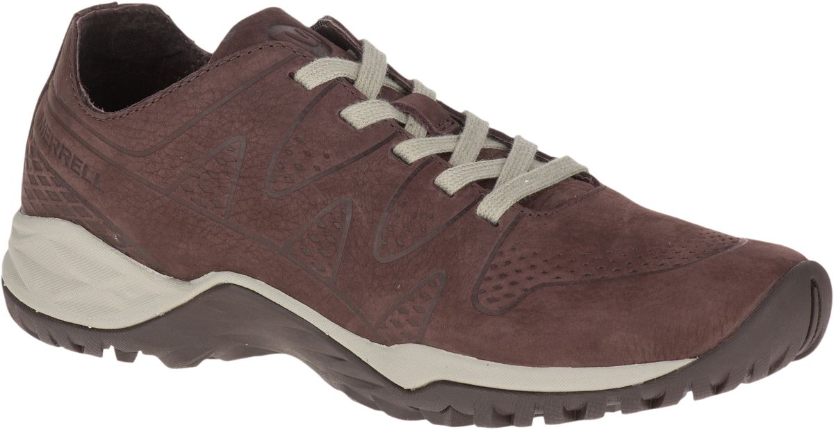 Women Siren Guided Lace Leather Q2 Sneakers Merrell